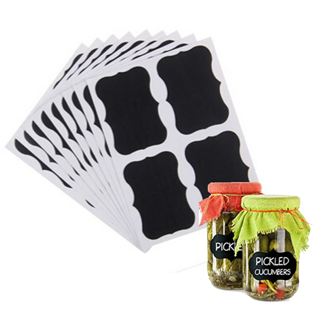 NAI 36 Pcs мел ручка наклейки на доске виниловые Кухня банка стены чашки бутылка