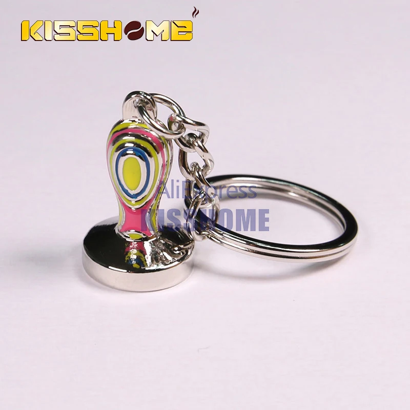 Портативный брелок из цинкового сплава для кофе аксессуар Бариста