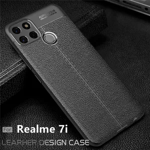 for cover oppo realme 7i case for realme 7i capas phone soft shockproof bumper tpu leather for fundas realme 7i global cover 6 5 free global shipping