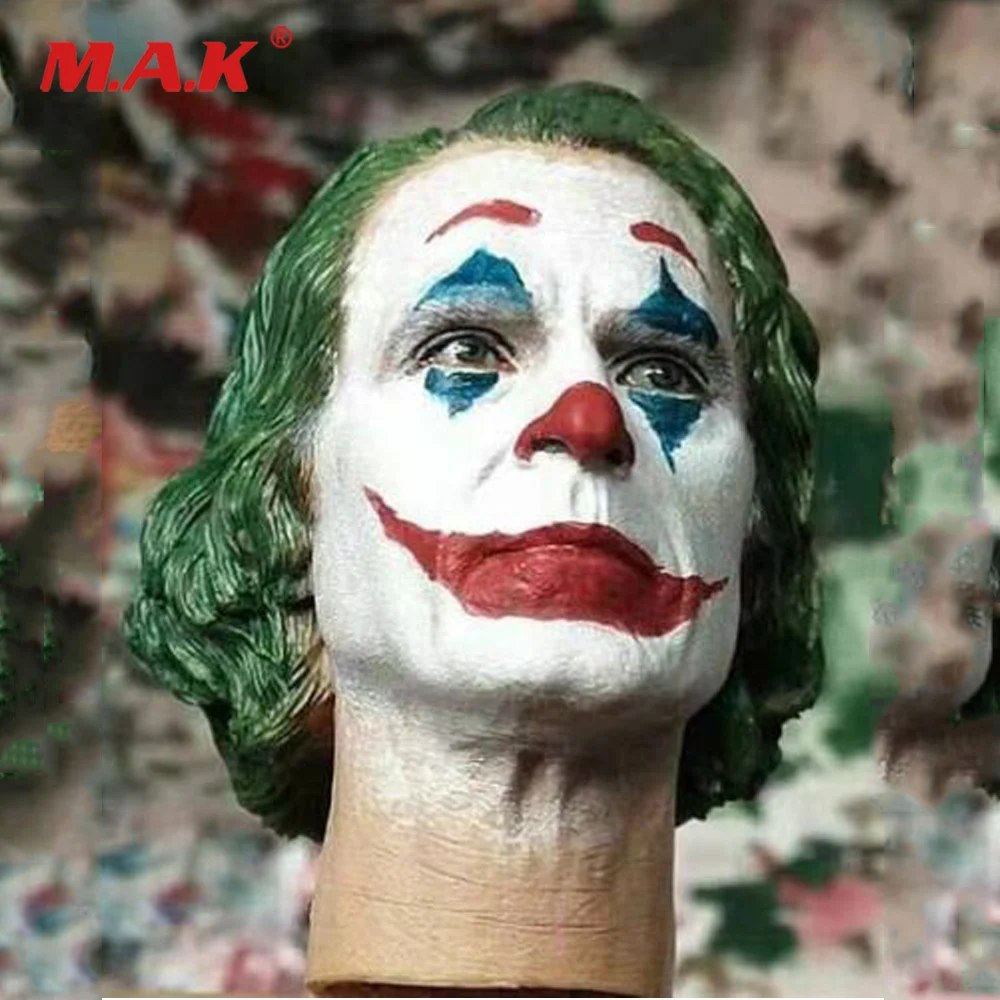 1/6 Джокер хоакином Фениксом голову лепить резные DC 2019 подходит игрушечный центр