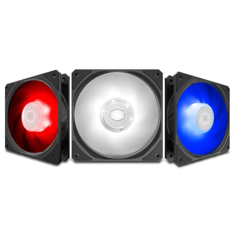 

Cooler Master SICKLEFLOW 120mm Case Fan 4pin PWM Quiet LED Lighting Computer Chassis Cooling CPU Cooler Fan