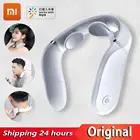 Оригинальный массажер для шеи Xiaomi G2 TENS, импульсная защита шеи, двойной эффект, горячий компресс L-образной формы, работа с приложением Mijia