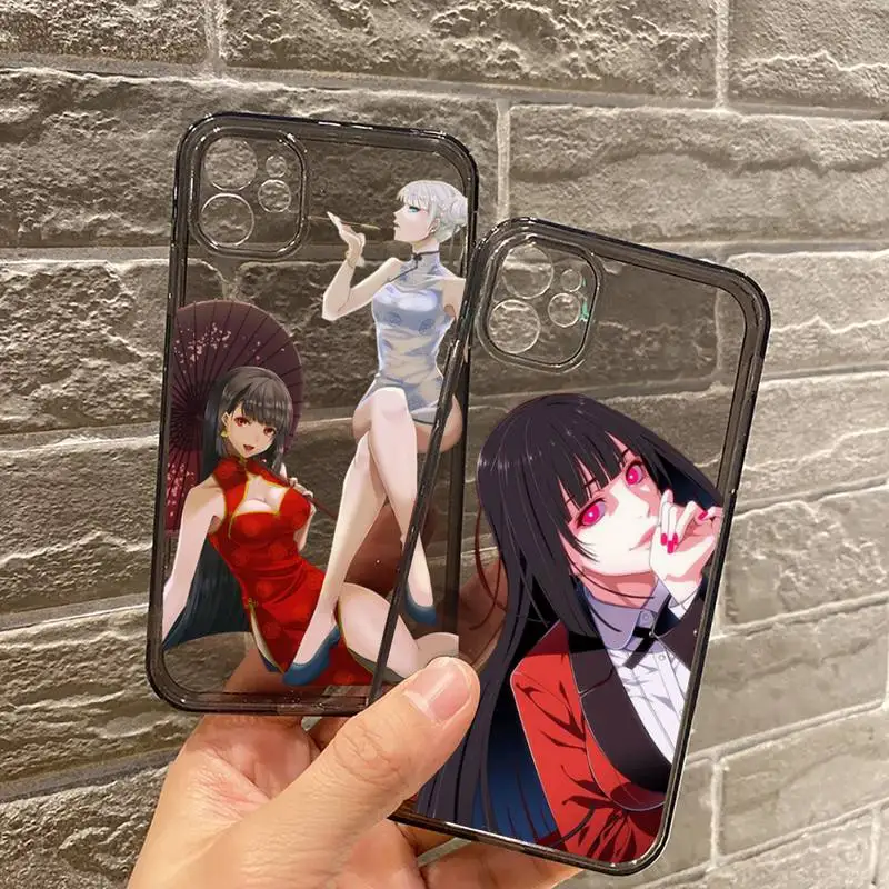 

Deep Gambler (Snake Mengzi) Phone Case For iPhone 12 11 8 7 se 2020 mini pro X XS XR MAX Plus Black Transparent Cover