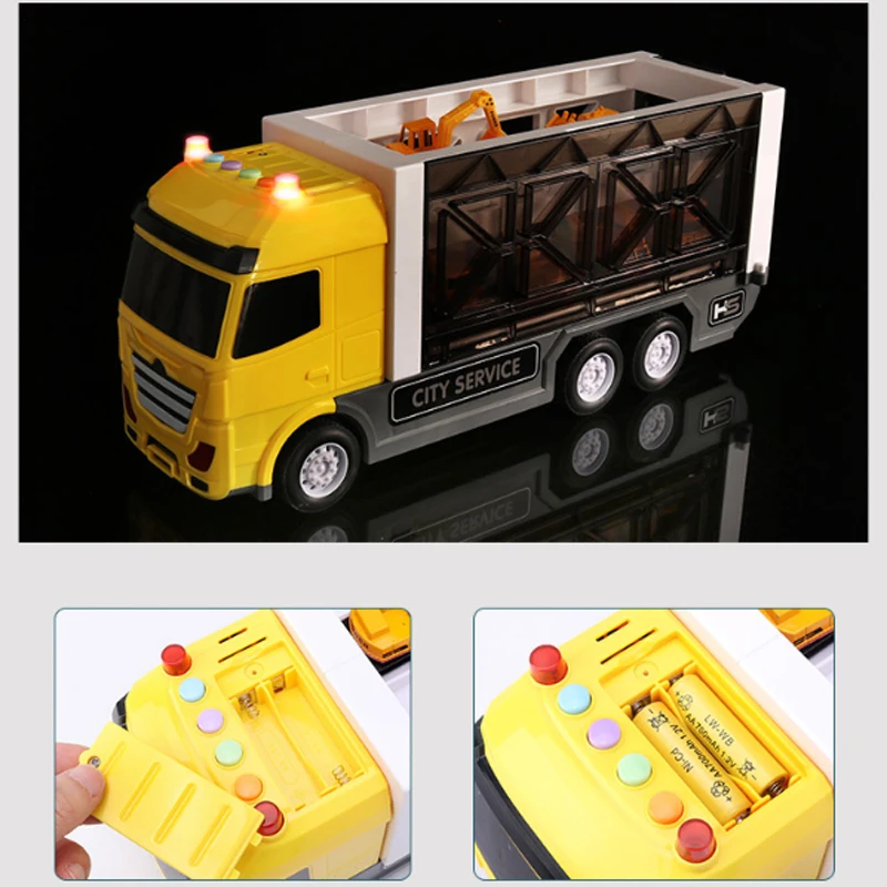 Контейнер для хранения Vans пластиковый автомобильный светильник музыкальный