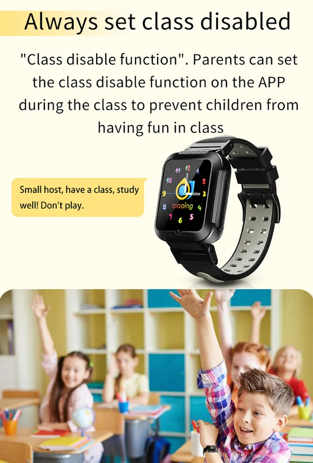 

Newest E7 4G Kids Child Smart Watch GPS WIFI Tracking Voice Video Call Chat Pedometer Messgae Push for Boys Gilrs Students