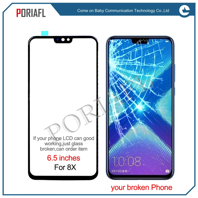 Сенсорный экран для honor 8X JSN AL00a + клей OCA|Экраны мобильных телефонов| |