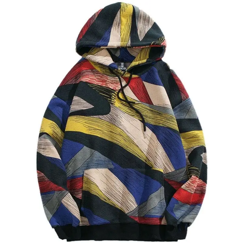 

Hong Kong style bodywear men's and women's spring and autumn hooded hip hop original suzerain Korean fashion jacket loose fitti