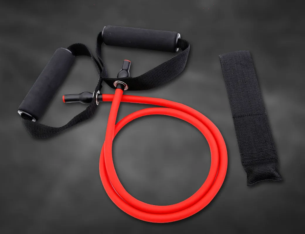 

Flat Resistance Band Fitness Multi-Function Chest Expander Latex Elastic String Strength Training Rope