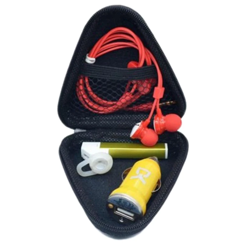 Жесткий чехол для хранения Подарочная коробка тройного спиннера игрушка (черный