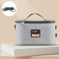 large capacity food warming tote portable electric food warmer lunch bag suitable for car business traveler