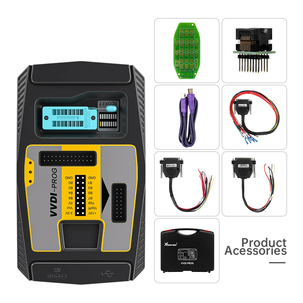 Оригинальный OBD2 для bmw Xhorse VVDI PROG программатор v4.9 5 автомобильный диагностический