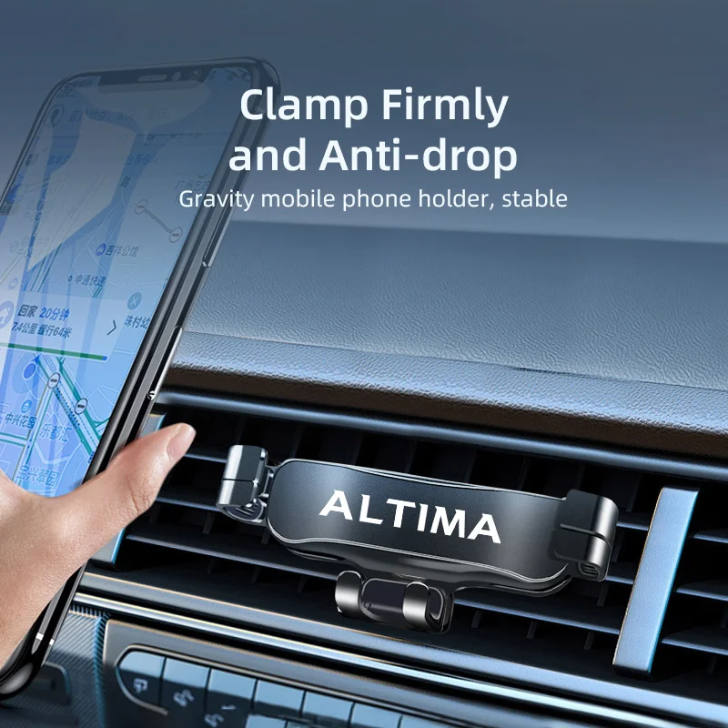 

Car Accessories For Nissan ALTIMA gravity Small Car Phone Holder Car Smartphone Holder Air Vent Clip Mounts Stand GPS Bracket