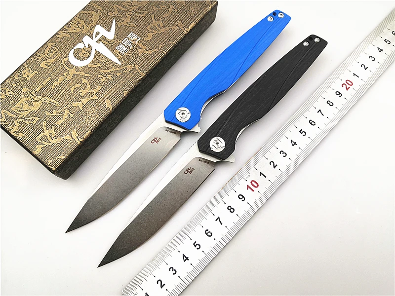 

Складной нож-Флиппер D2 CH 3007/3507, с шарикоподшипником, рукоятка G10, походный/охотничий/уличный/карманный/нож для выживания, для повседневного и...