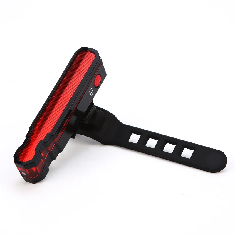 

Deemount Cycling Rear Visual Warning LED Light with Projection on Ground Top Mountain Bike Bicycle Rechargeable Tail Lamp