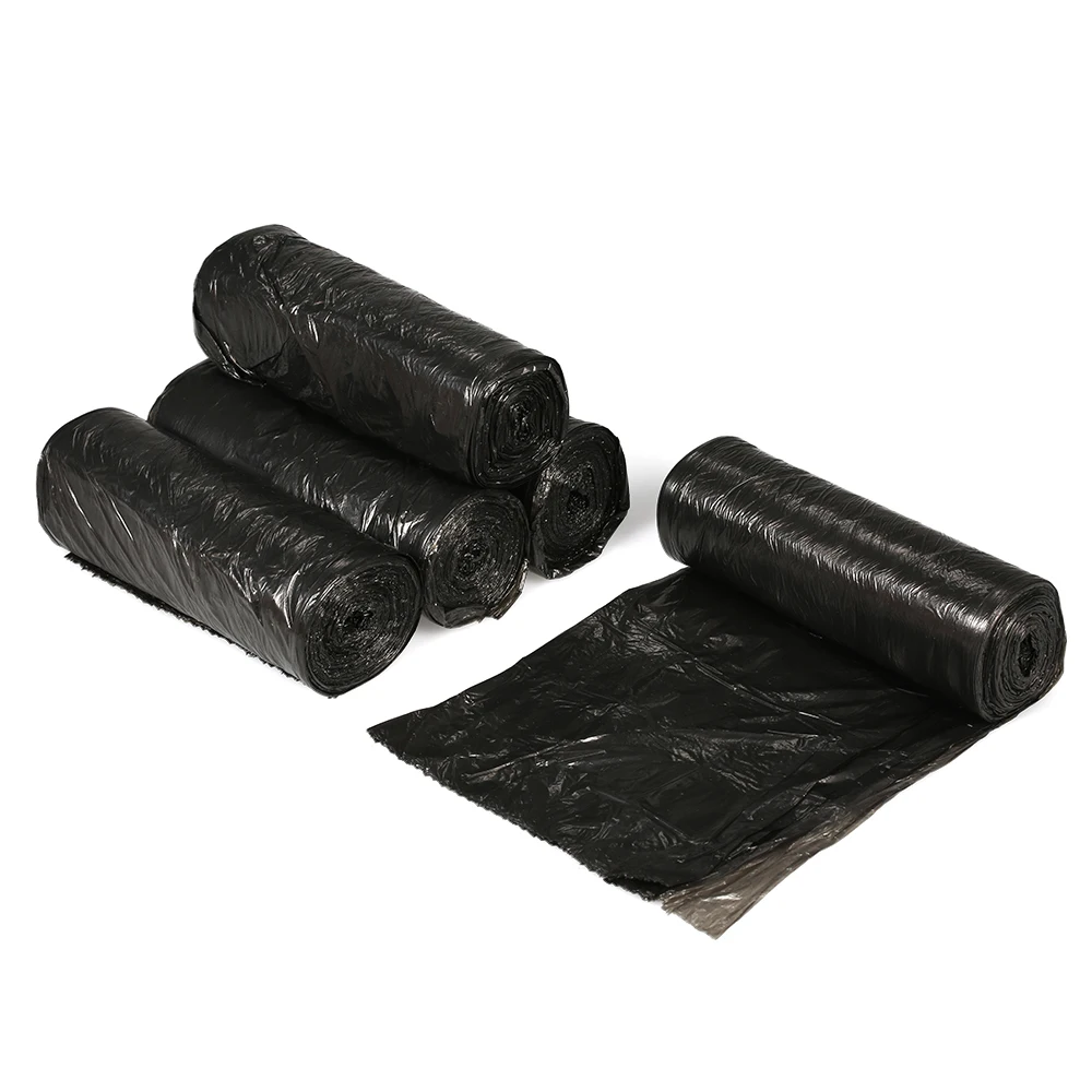 5 рулонов 100 шт пластиковые мешки для мусора Экологичные кухни ванной комнаты