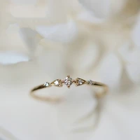 retro 14k gold diamond ring for women bizuteria tail engagement banquet anillos rings woman 14k gold bizuterias gemstone rings