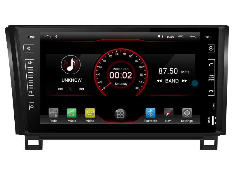 AVGOTOP Android 10 Bluetooth GPS автомобильное радио DVD-плеер для TOYOTA TUNDRA 2007-2013 | Автомобили и