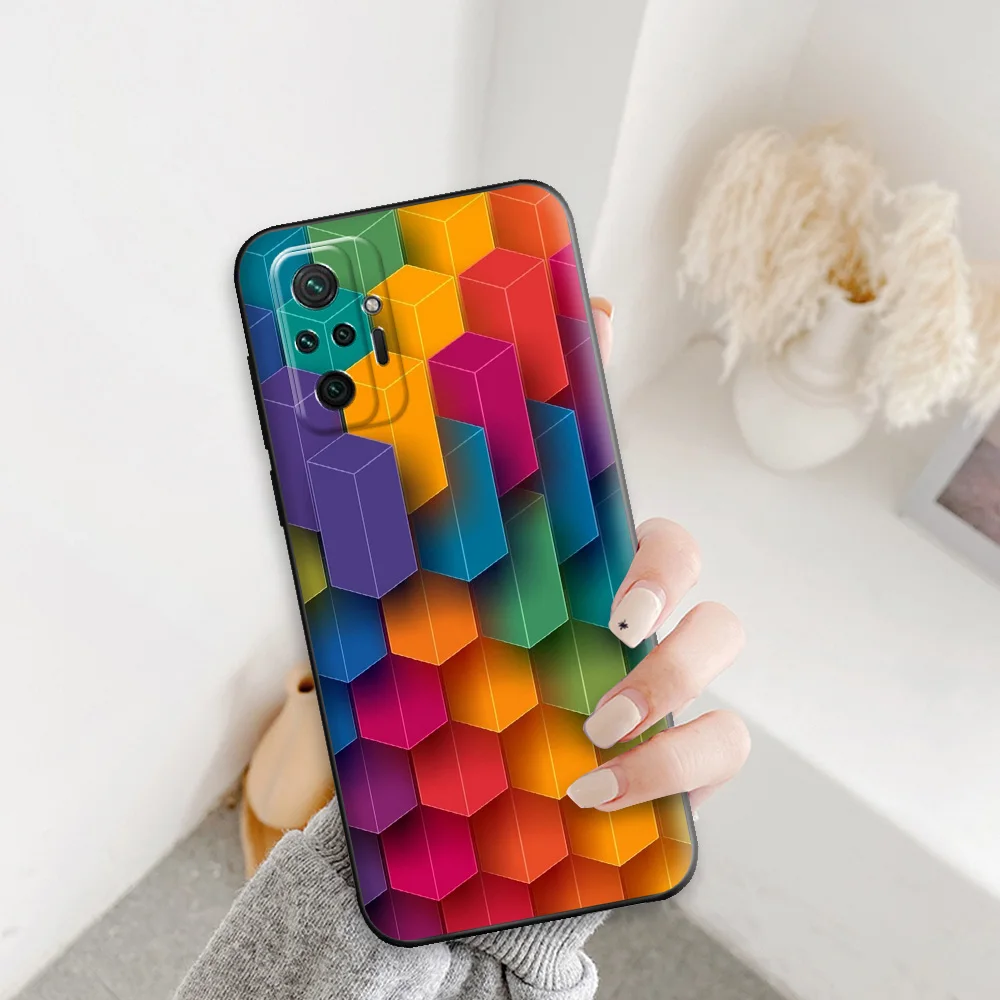 Case For Redmi Note 10 Pro Case Redmi Note 10 Protective Cover For Redmi Note 10S Soft Silicone Phone Shell Xiaomi Redmi Note 10