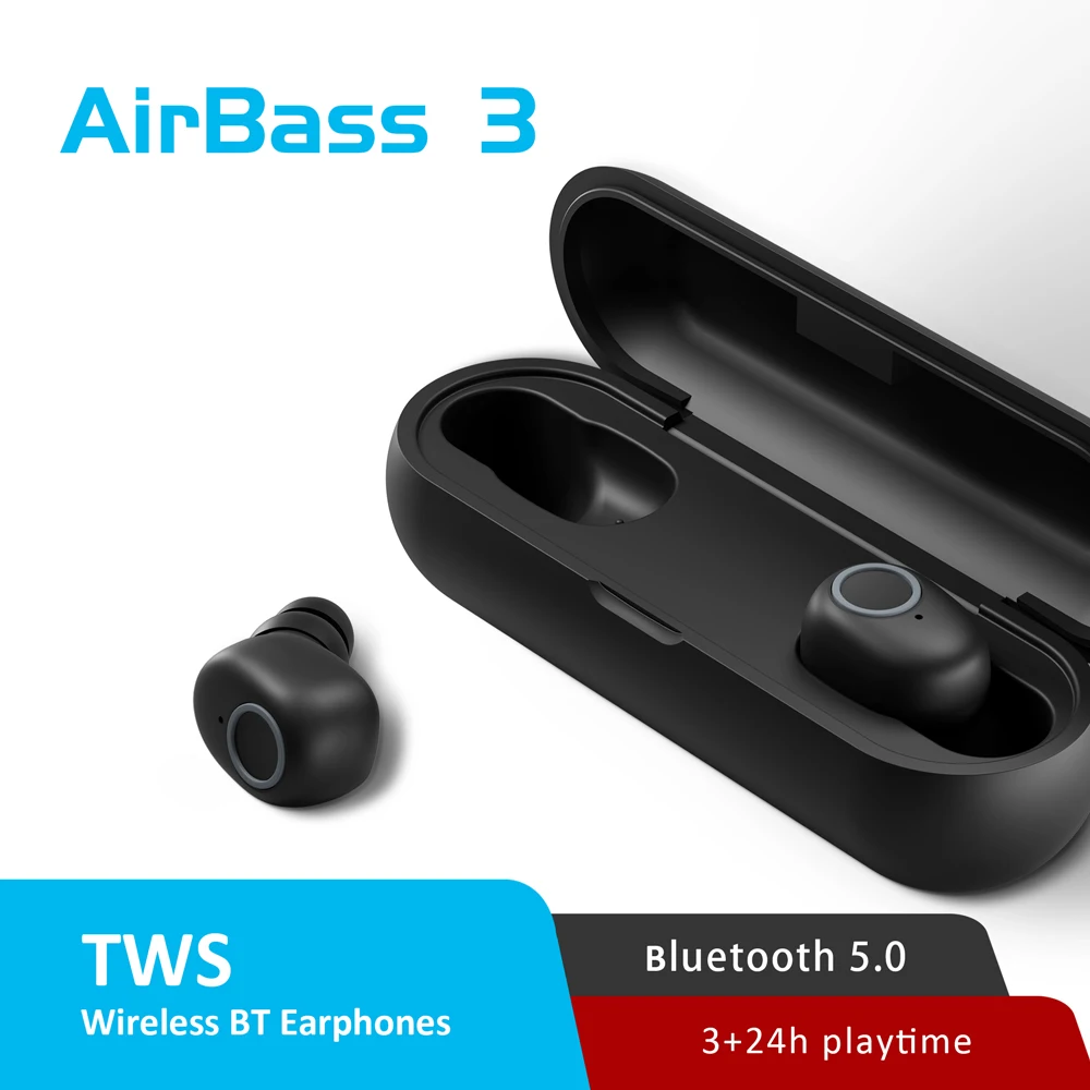 Беспроводные наушники Instock LEAGOO TWS A3/AirBass A3 голосовое управление Bluetooth 5 0