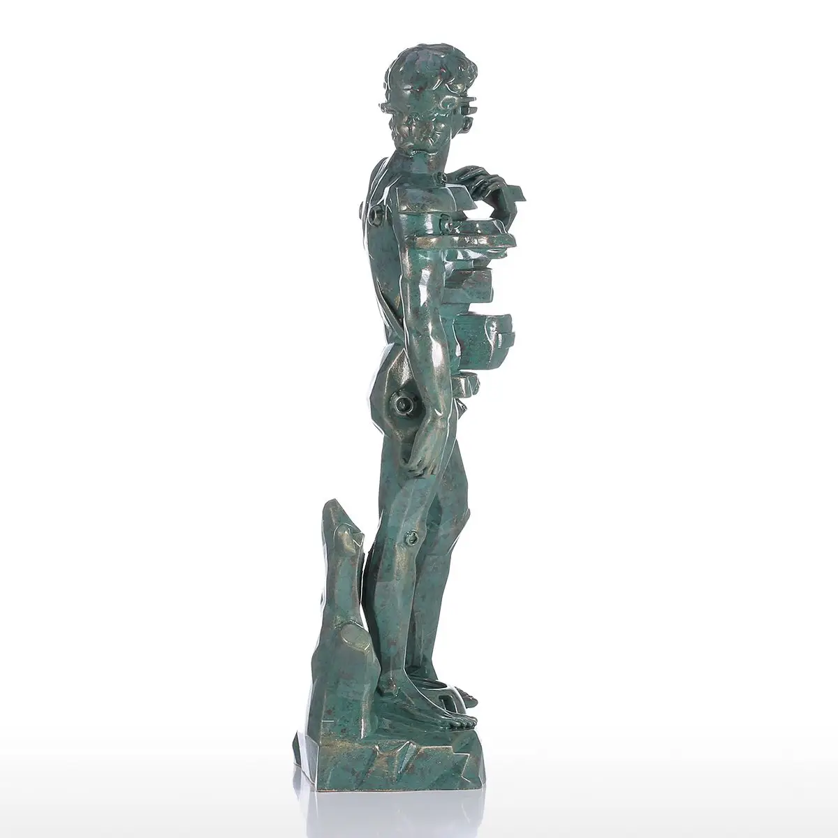 Скульптура Давид с ящиком скульптура из смолы домашний декор современное