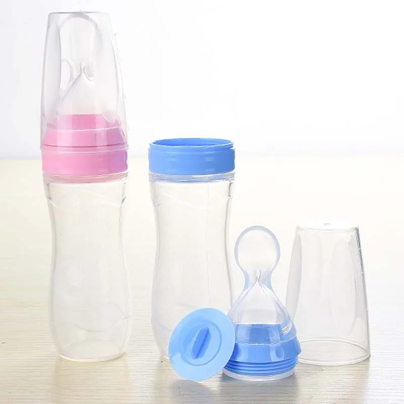 Детская силиконовая бутылочка для кормления грудным молоком Высококачественная