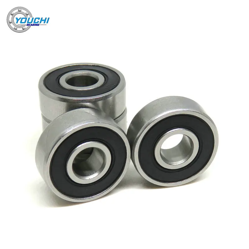 

Youchi 6x17x6mm S606 2RS 440C Stainless Steel Ball Bearings 606 RS S606RS 6*17*6 Miniature Bearing