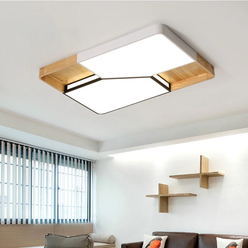 Современный регулируемый светильник светодиодный потолочный скандинавский