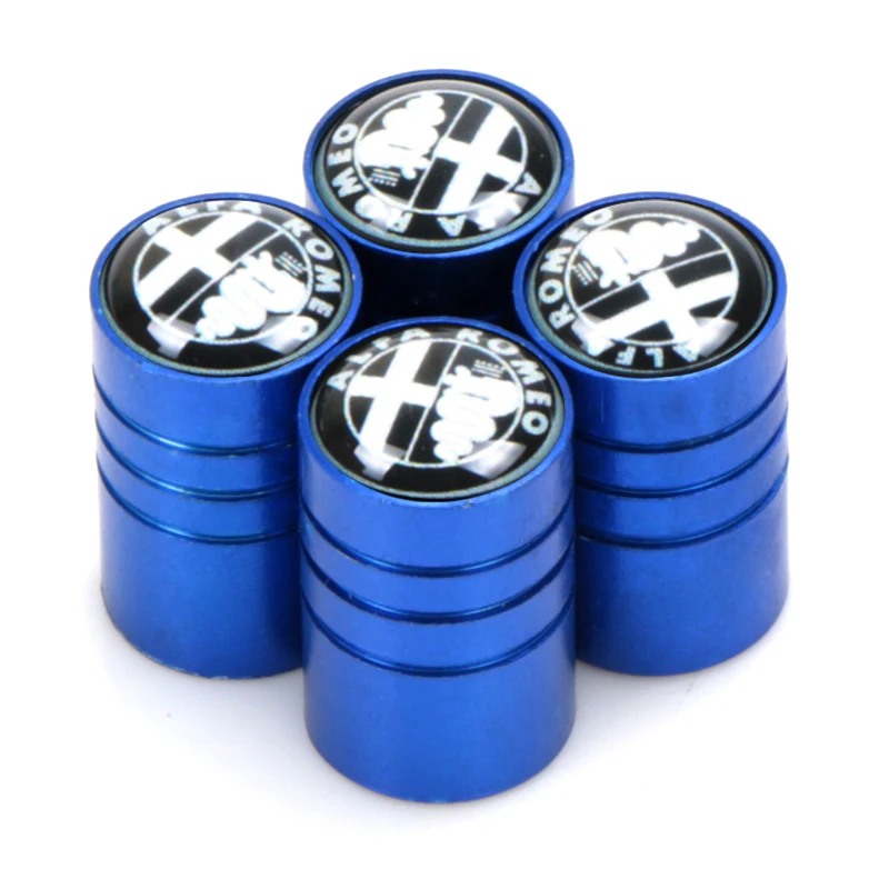 Колпачки клапанов шин из алюминиевого сплава для ALFA ROMEO 147 159 156 Mito Giulietta 4