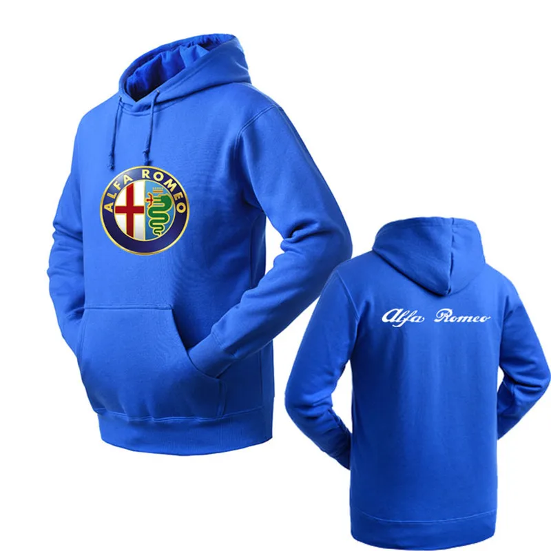 

Unisex Casual Fashion Alfa Romeo logo pullover hoodie Street wear Sweatshirts Men/Woman Pullover Hoodies pullover hoody