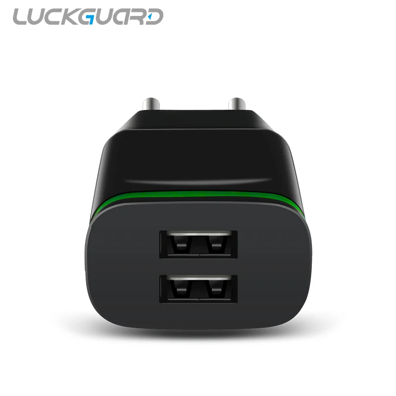 Светодиодный светильник Micro USB зарядное устройство Eu 5V 2A 2 порта адаптер питания для быстрой зарядки для iPhone 6 7 8 Plus XS MAX Smasung S10 huawei P30 Pro