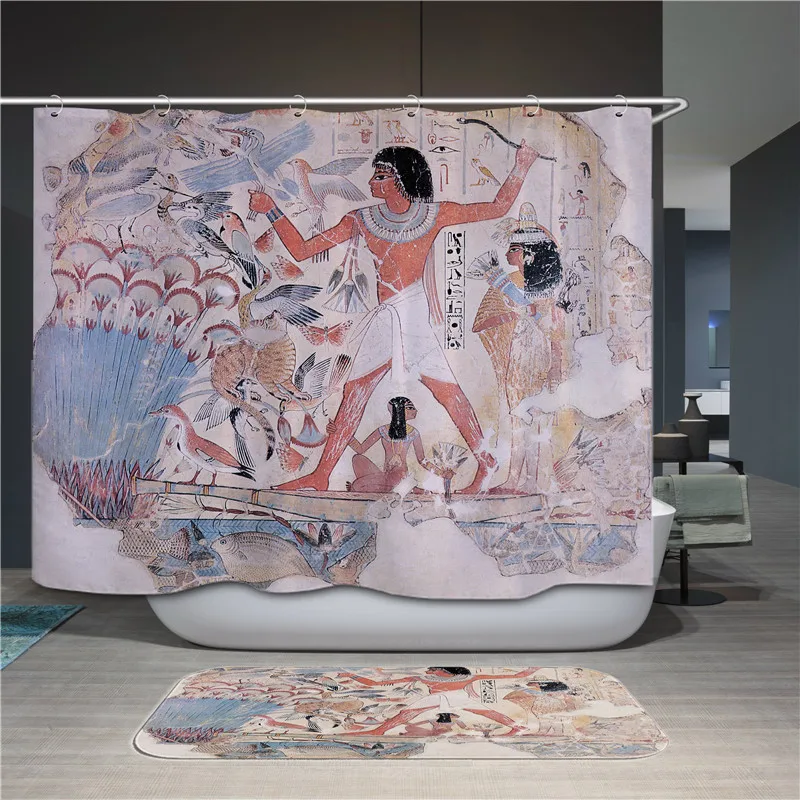 Аниме одна деталь водонепроницаемый занавеска для душа печать полиэстер Ткань