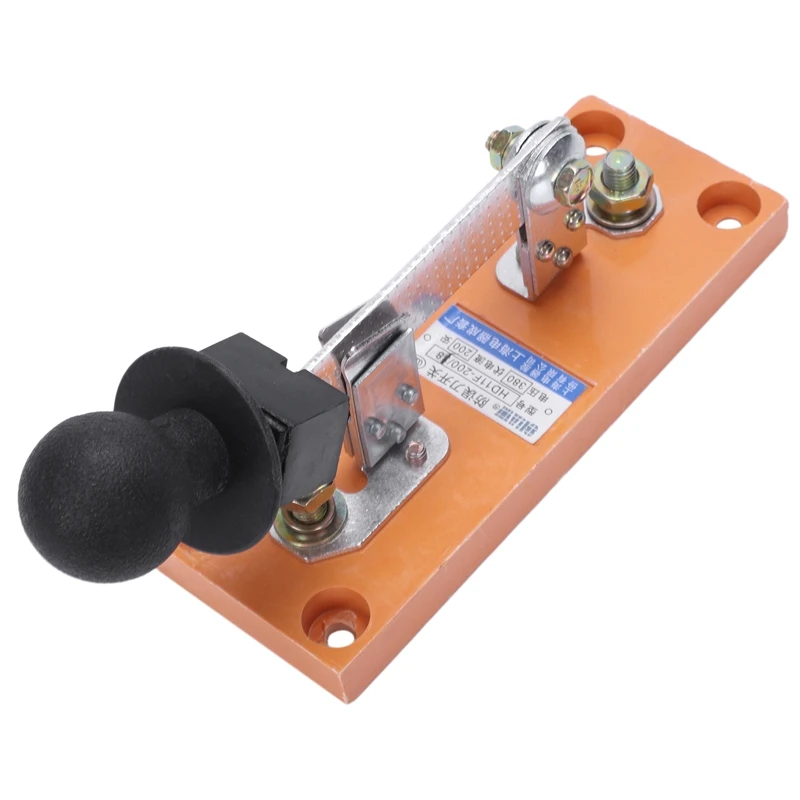 380V 200A одиночный бросок электрический тормоз безопасности нож переключатель SPST