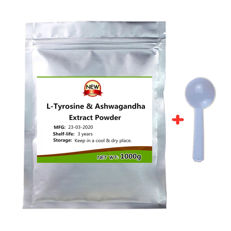 Мощная поддержка надпочек и кортизол L-тирозин + порошок Ashwagandha баланс уровня