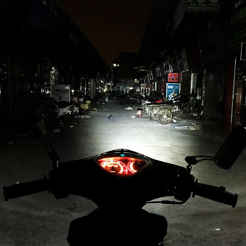 

EURS Motorcycle Headlight 12SMD P15D H6M H4 LED 12-80V Motorbike Brake Lights Reversing Bulbs Turn Signal Lamp 1000LM Led bulbs