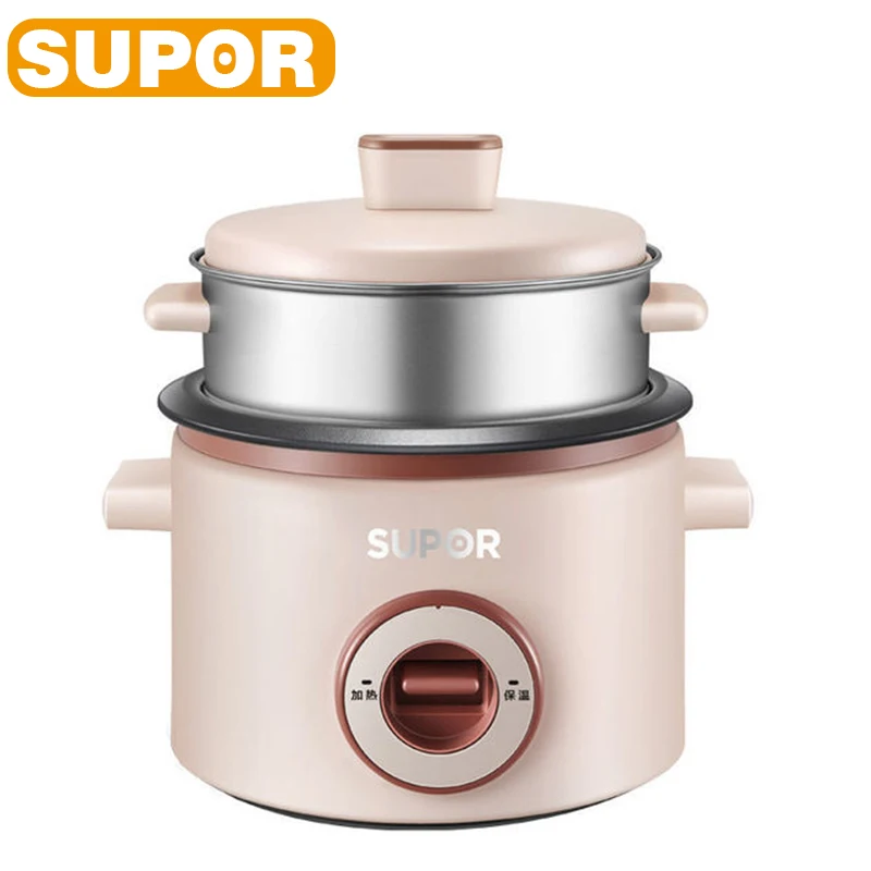 

SUPOR Rice Cooker 1.5L Electric Cooking Machine Household Small 1-2 People Hot Pot Multifunctional Kitchen Appliances 220V-240V