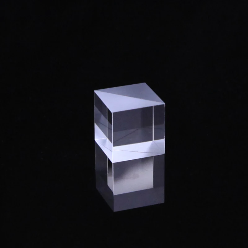 BeamSplitter Prism 25 мм K9 Оптический стеклянный куб дихроическая дисперсия разделение