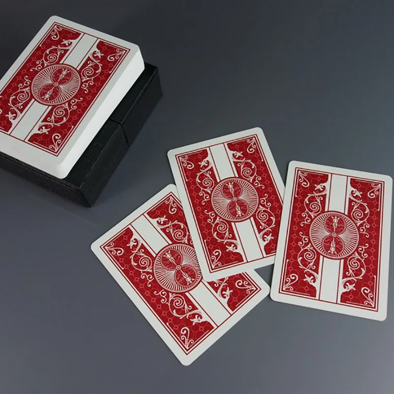 Синий/красный престиж пластиковые игральные карты категория магии и фокусов