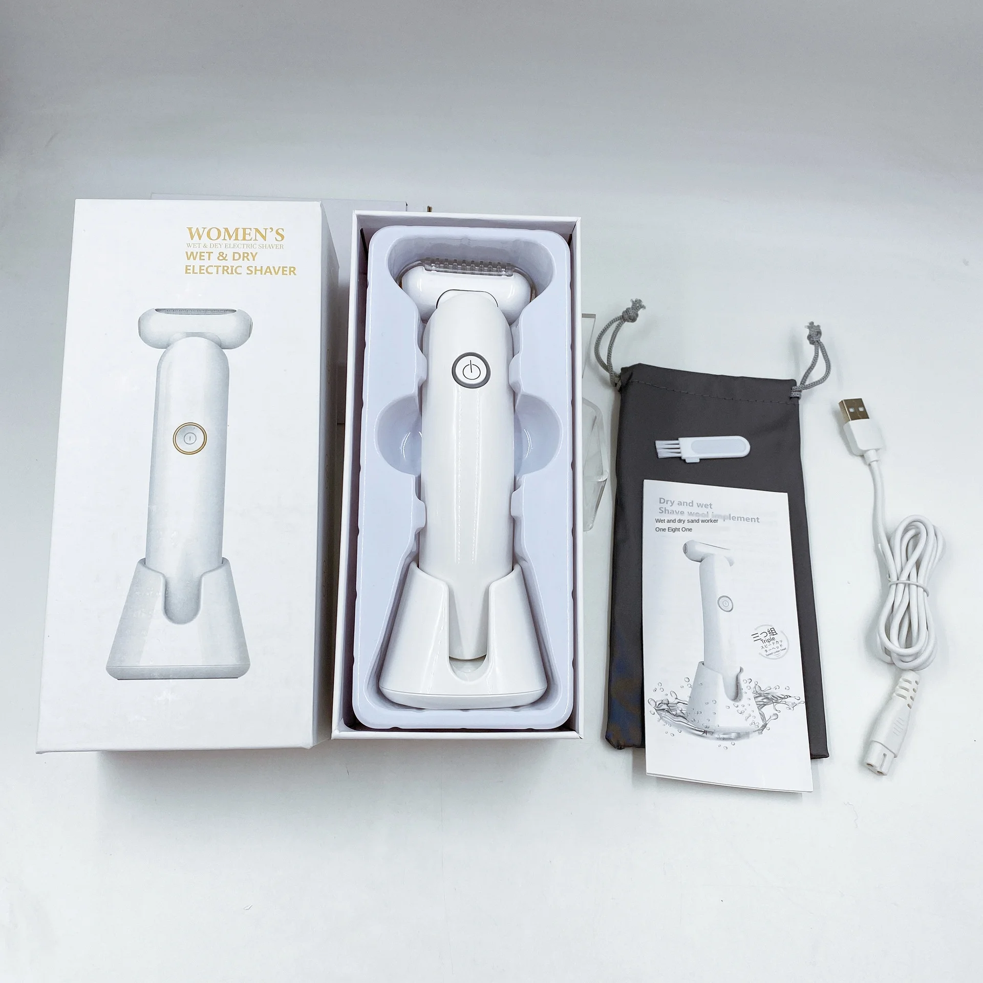 

Epilator for Women Professional Lady Hair Remover Painless Electric Razor Waterproof Electric Shaver Wet/Dry Use Bikini Trimmer