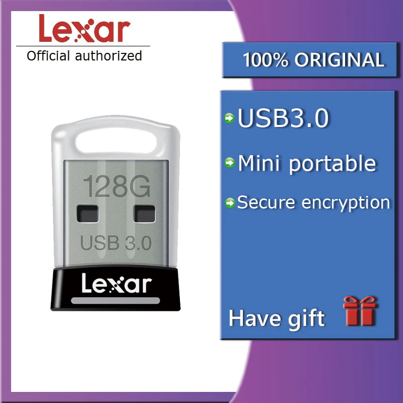 100% Оригинальный Lexar JumpDrive S45 UBS 3 0 флеш накопитель 32 Гб 64 128 ГБ U Диск