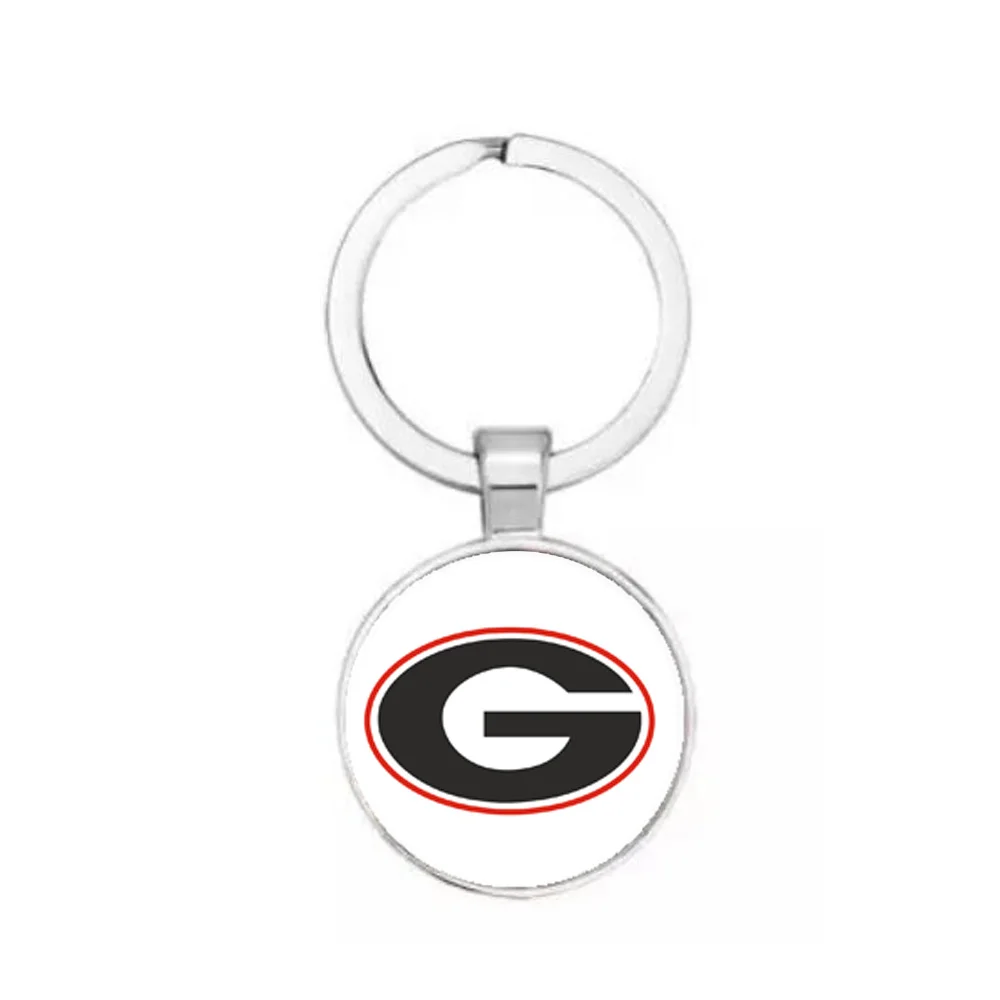 Брелки в стиле Джорджии с подвесками бульдоги спортивный браслет университета