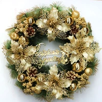 304050cm christmas decorations christmas wreath door hanging window props background christmas tree accessories