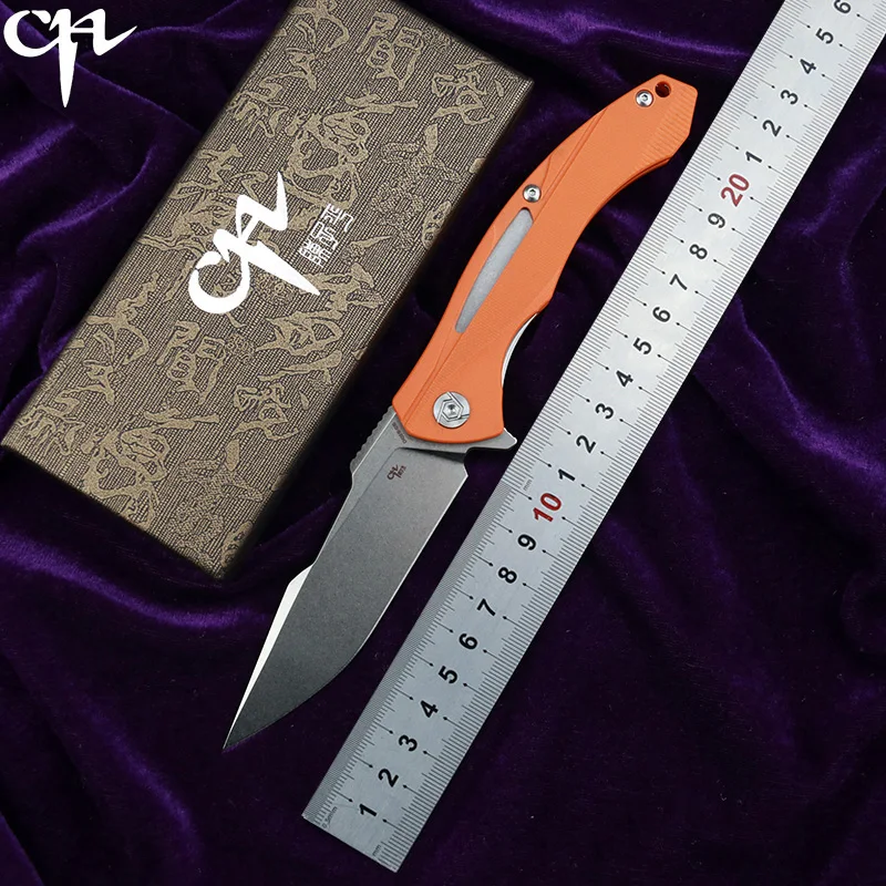 CH CH3519 G10 Флиппер складной нож D2 стальное лезвие ручка на открытом воздухе