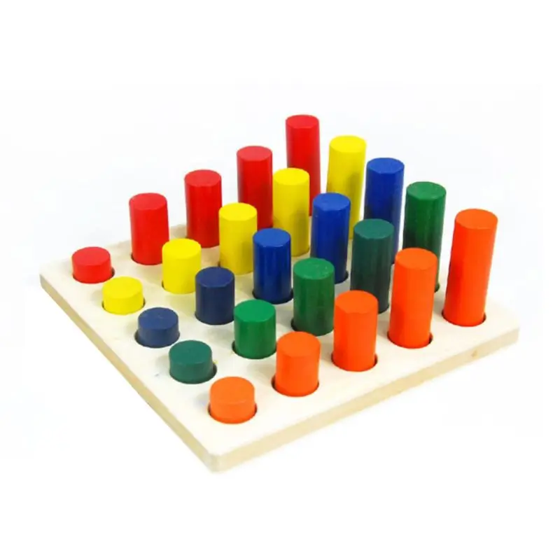 

G2AD Kids Building Blocks Set Geometric Shape Matching Learning Classic Educational Wooden Toy