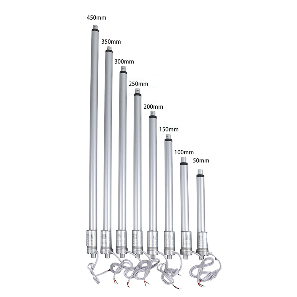 

Electric Linear actuator 100mm Stroke linear motor controller dc 12V 24V 100/200/300/500/600/750/800/900/1100/1300/1500N
