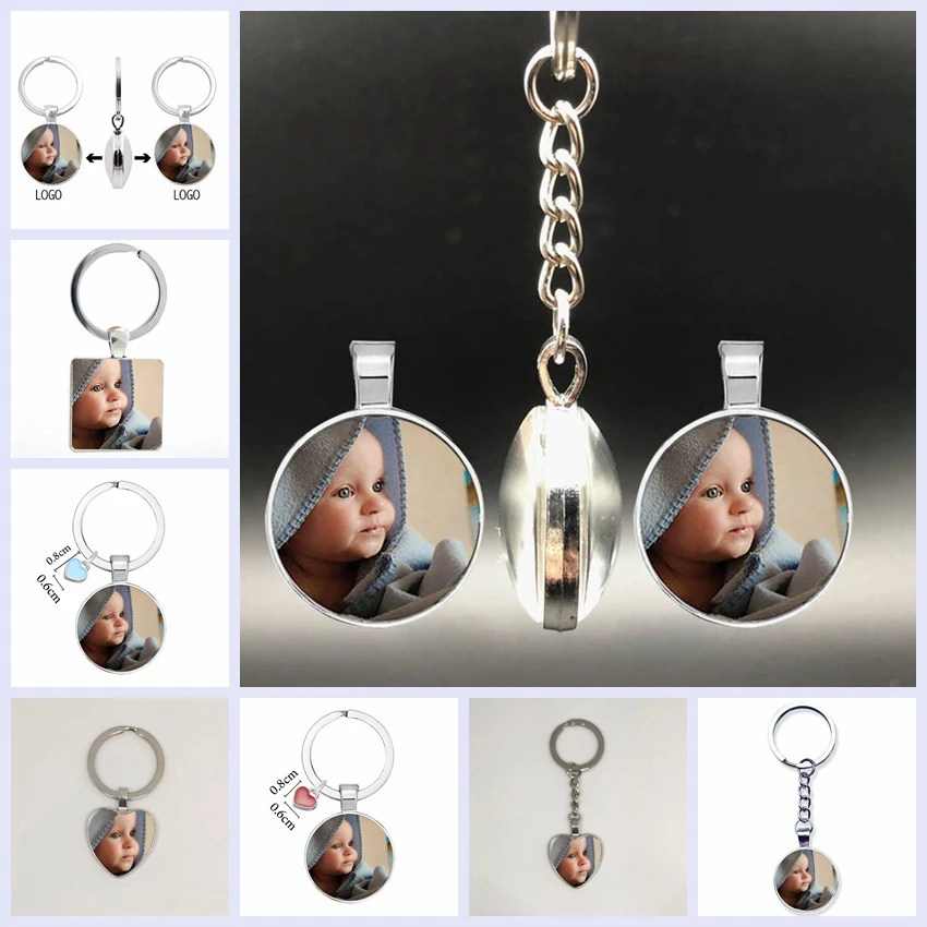 Популярное персонализированное Фото Кулон