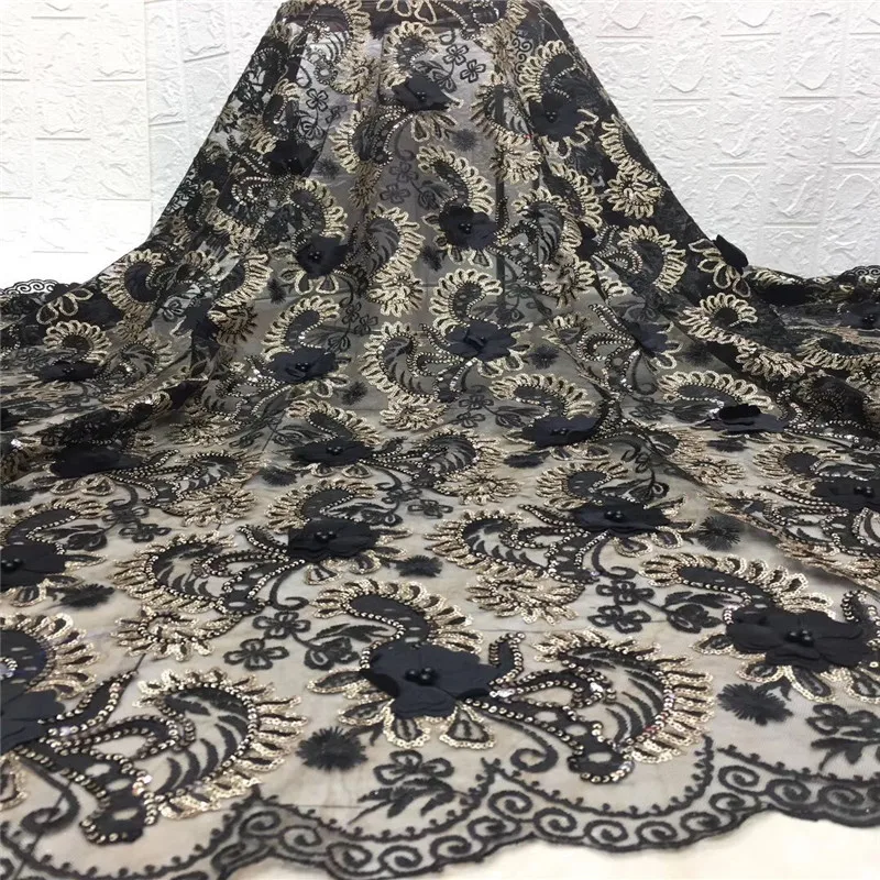 Fashion Purple Indian George Fabrics 2018 High Quality African Fabric With Guipure Handcut Sequins Lace white | Дом и сад