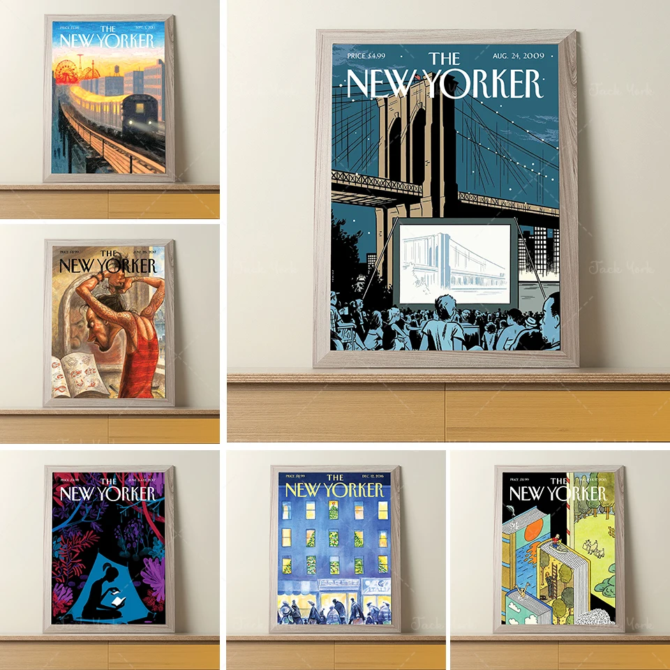 

The New Yorker 2015 May 25 Magazine Cover Print Poster Wall Art Picture Canvas Painting For Living Room Home Decor
