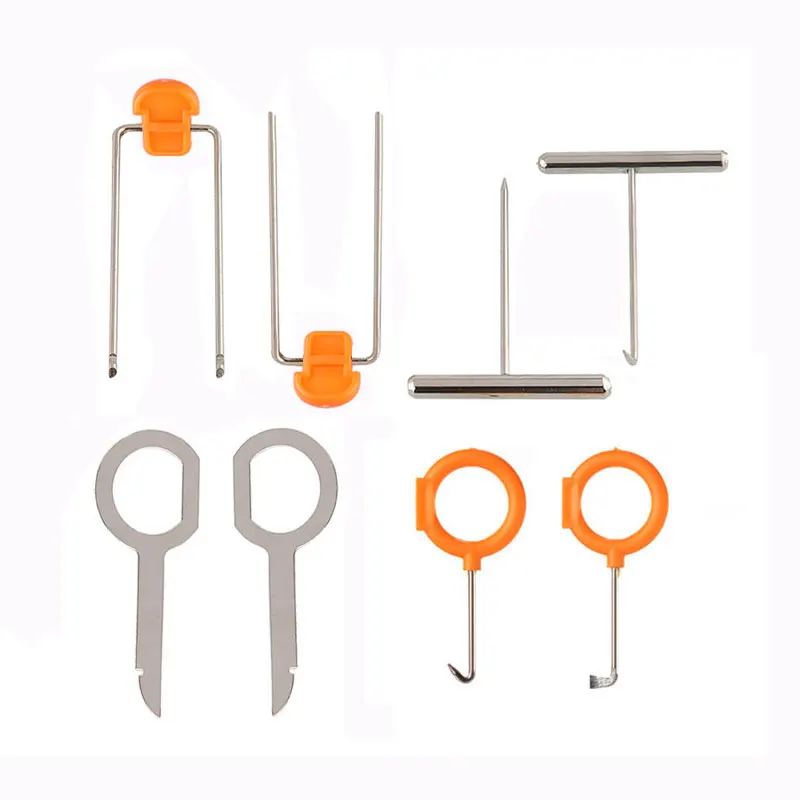 12 шт. двери автомобиля клип Панель радио автомобиль аксессуары Даш Аудио