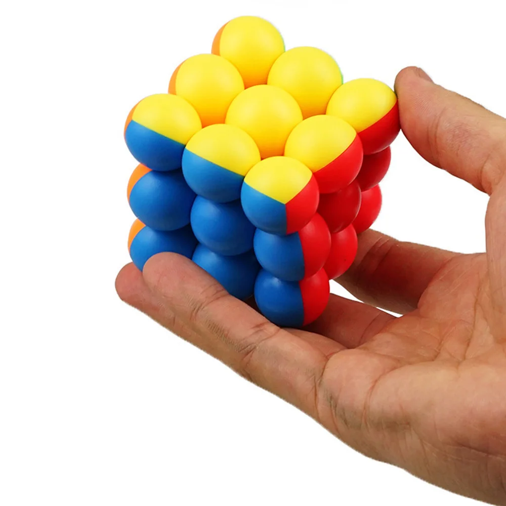 

Colorful Creative Third-order Bead Cubes Educational Toys Gift for Children Kids