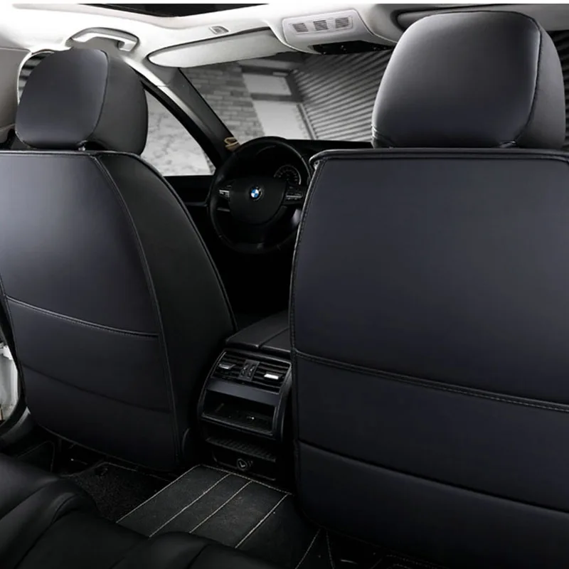 Кожаный чехол на автомобильное сиденье для hyundai getz santa fe kona sonata tucson 2008 2018 genesis coupe